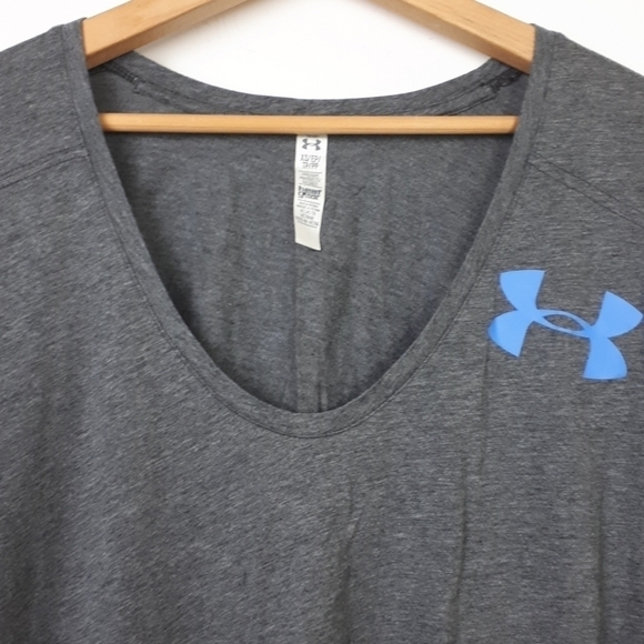 Under Armour - Long Sleeve Soccer V Neck T-shirt - Picture 3 of 13